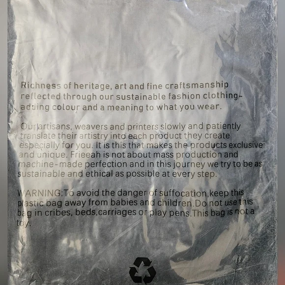 NWT - Hemp-Linen Frieeah Black Midi Nightgown Dress - Size L - Picture 7 of 8